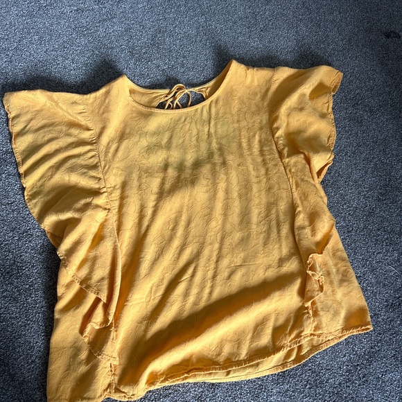 Gentle Fawn Yellow blouse - Picture 1 of 2